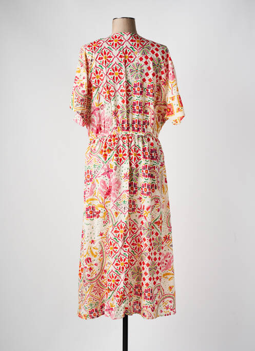 Rochie lungă roșu C'EST BEAU LA VIE femeie