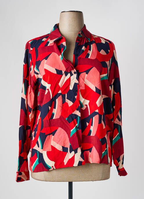 Cămașă roșu C'EST BEAU LA VIE femeie