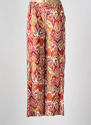 Pantalon larg roșu JULIE GUERLANDE femeie