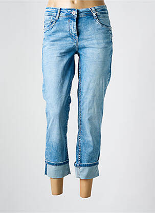 Pantalon trei sferturi albastru CECIL femeie