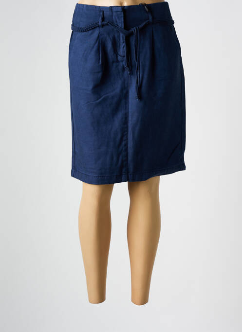 Fustă midi albastru JULIE GUERLANDE femeie