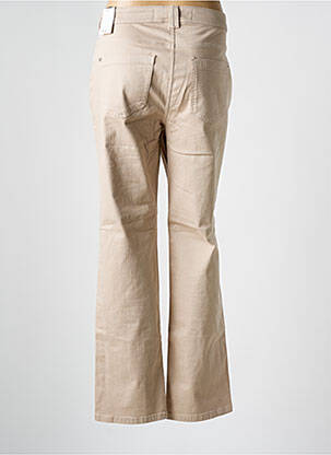 Pantalon slim țesătură poplin mărime normală bej CECIL femeie