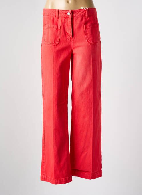 Blugi cu croială largă roșu C'EST BEAU LA VIE femeie