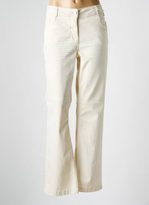 Blugi bootcut bej CECIL femeie