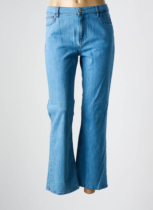 Blugi bootcut albastru HAPPY femeie