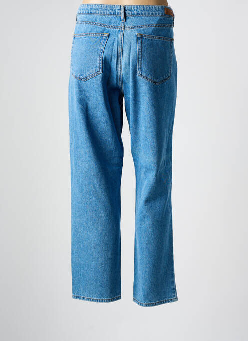 Blugi cu croială dreaptă albastru HAPPY femeie