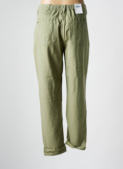 Blugi cu croială dreaptă verde C'EST BEAU LA VIE femeie