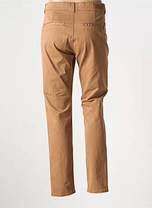 Pantalon chino talie joasă talie joasă maro HAPPY femeie