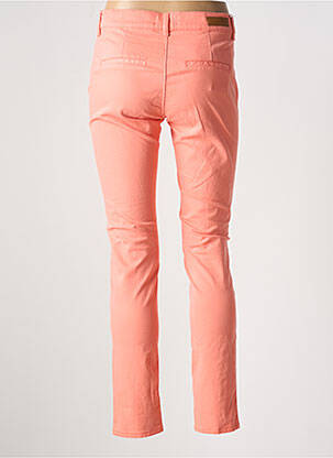 Pantalon chino talie joasă talie joasă portocalie HAPPY femeie