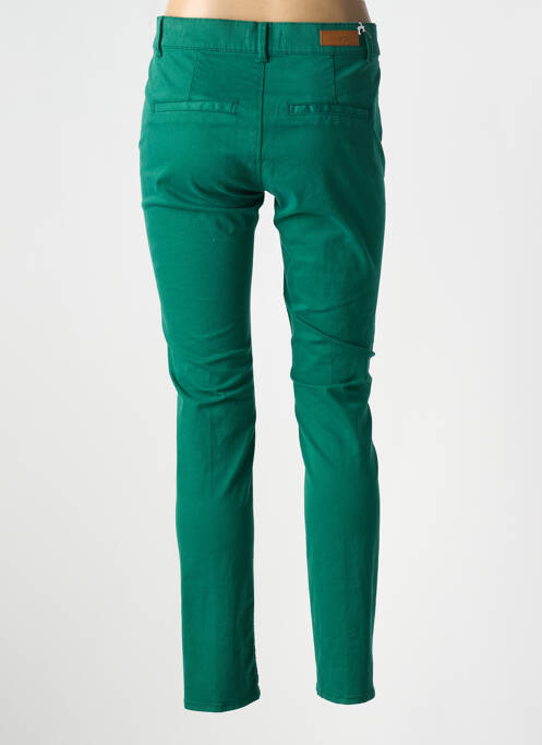 Pantalon chino verde închis HAPPY femeie