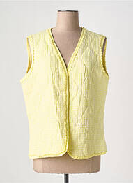 Jachete casual croială dreaptă galben LE DRESSING DE CLOE femeie