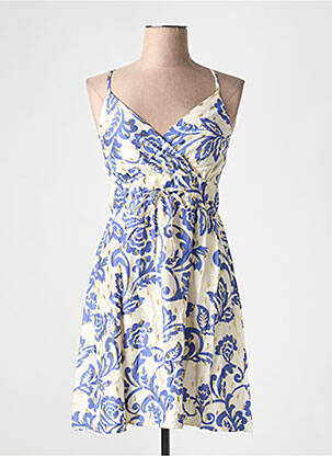 Rochie scurtă albastru MISS SARA FASHION femeie