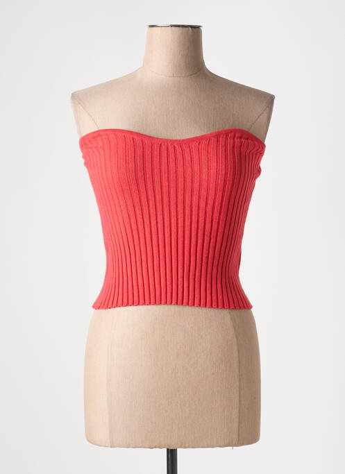 Top roșu PEACE N'LOVE femeie