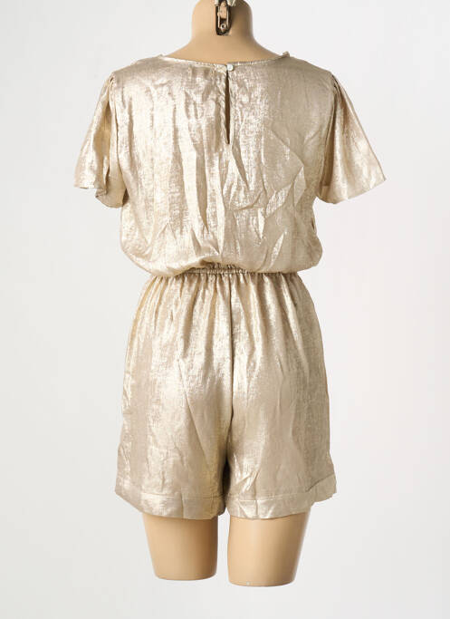 Salopetă scurtă auriu SEASON femeie