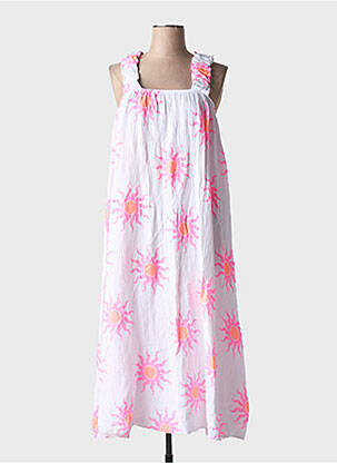 Rochie midi roz BELLAVIE femeie