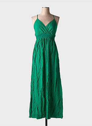 Rochie lungă verde MISS SARA FASHION femeie