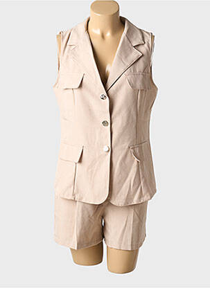 Set pantaloni bej ALLYSON femeie