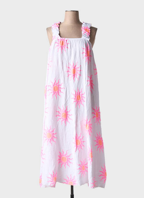 Rochie midi roz BELLAVIE femeie