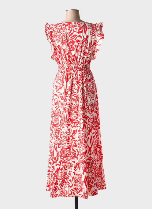 Rochie lungă roșu MISS SARA FASHION femeie