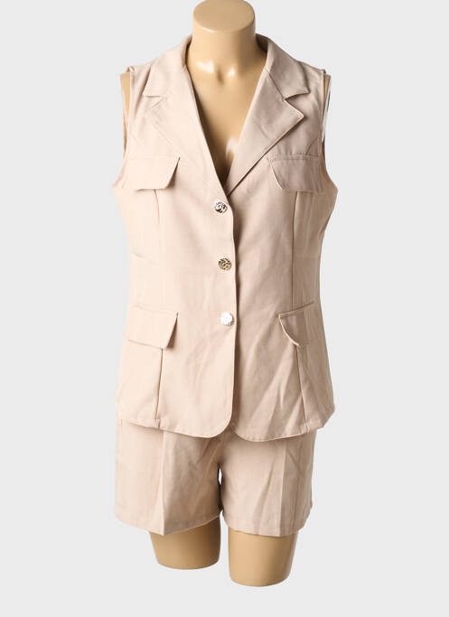 Set pantaloni bej ALLYSON femeie