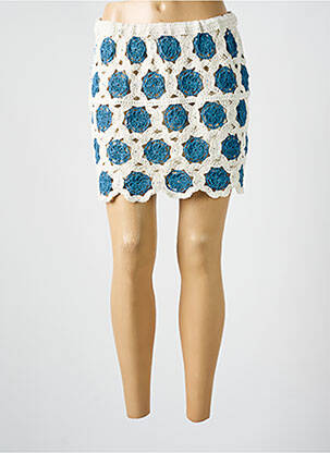 Fustă scurtă albastru OUI femeie