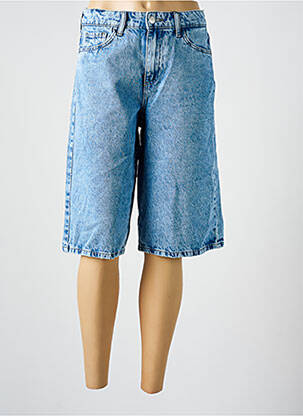 Bermudă albastru PIECES femeie