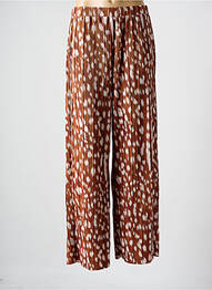 Pantalon larg mărime normală mărime normală maro VERO MODA femme