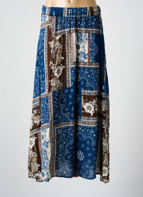 Fustă lungă albastru HERA femeie