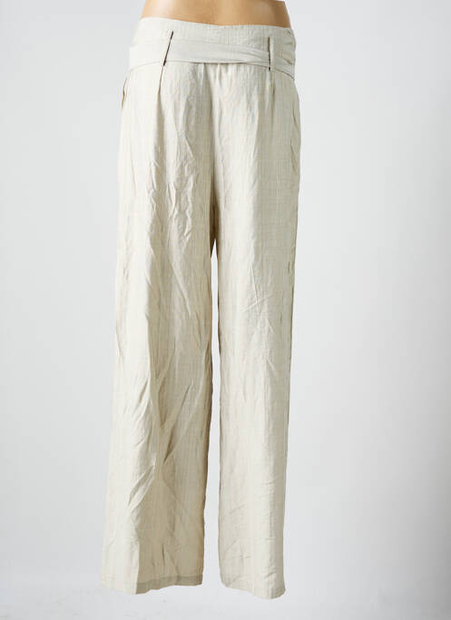 Pantalon drept bej KOOL LOOK femeie