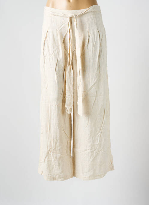 Pantalon larg bej PEACE N'LOVE femeie