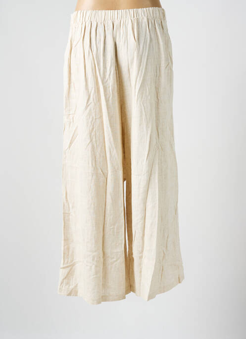 Pantalon larg bej PEACE N'LOVE femeie