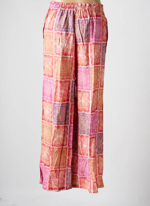 Pantalon larg roz JS MILLENIUM femeie