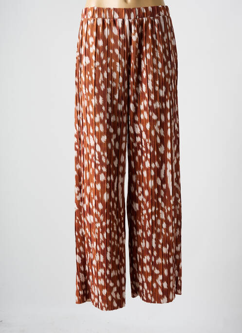 Pantalon larg maro VERO MODA femeie