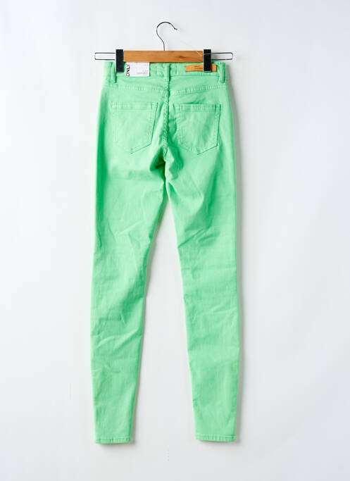 Blugi cu croială slim verde ONLY femeie