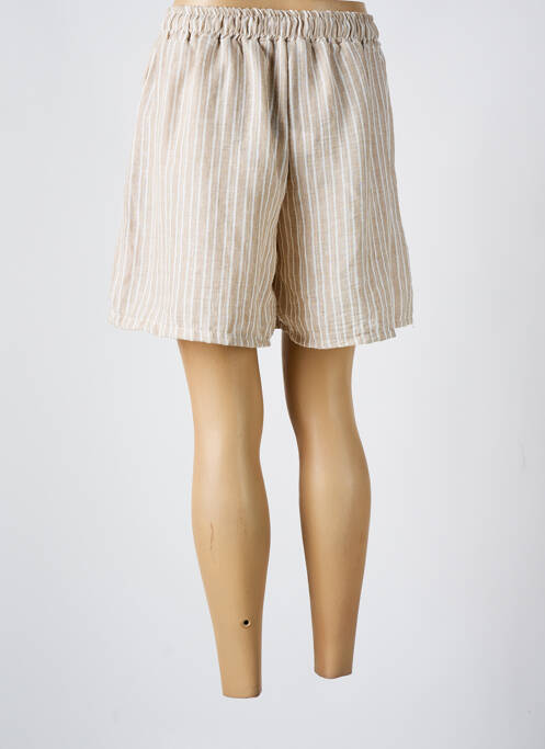 Șort bej LOVIKA femeie