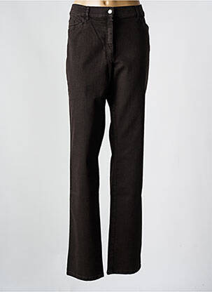 Blugi cu croială slim maro ZERRES femeie