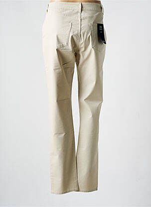 Pantalon slim țesătură poplin mărime normală bej ARMANI femeie