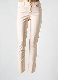 Pantalon slim țesătură poplin mărime normală roz ARMANI femme