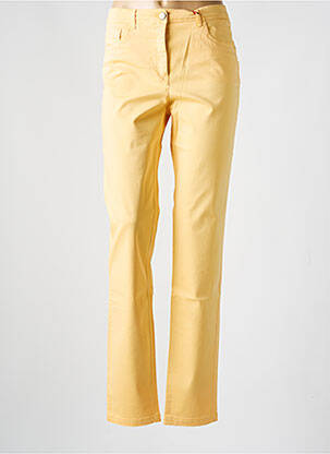 Pantalon slim galben JOCAVI femeie