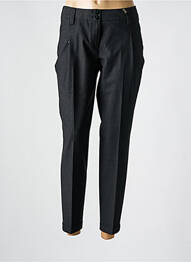 Pantalon chino închidere cu fermoar sub clapetă cu nasturi mărime normală negru GARDEUR femme