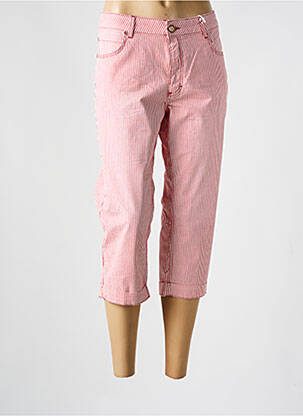 Pantalon trei sferturi roșu PARA MI femeie