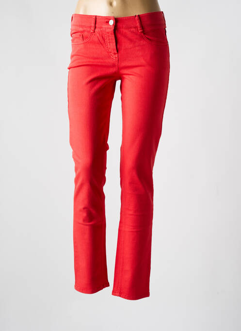 Blugi cu croială slim roșu ATELIER GARDEUR femeie