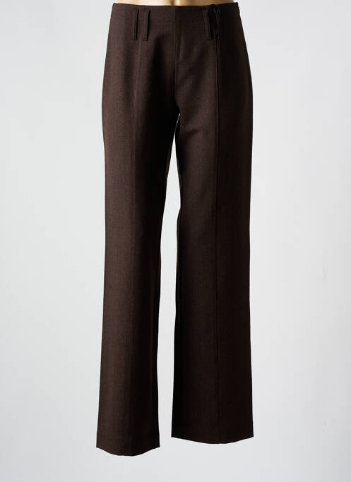 Pantalon drept maro ROSA ROSAM femeie