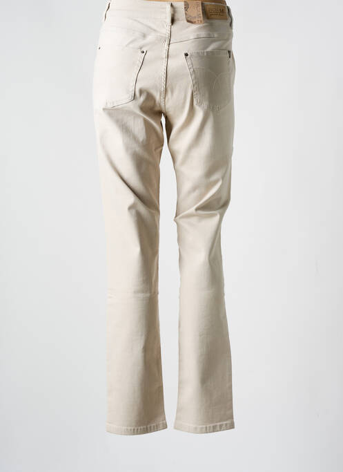 Blugi cu croială slim bej PARA MI femeie