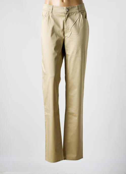 Pantalon slim bej ARMANI femeie