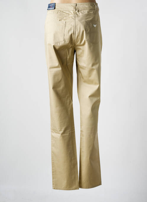 Pantalon slim bej ARMANI femeie