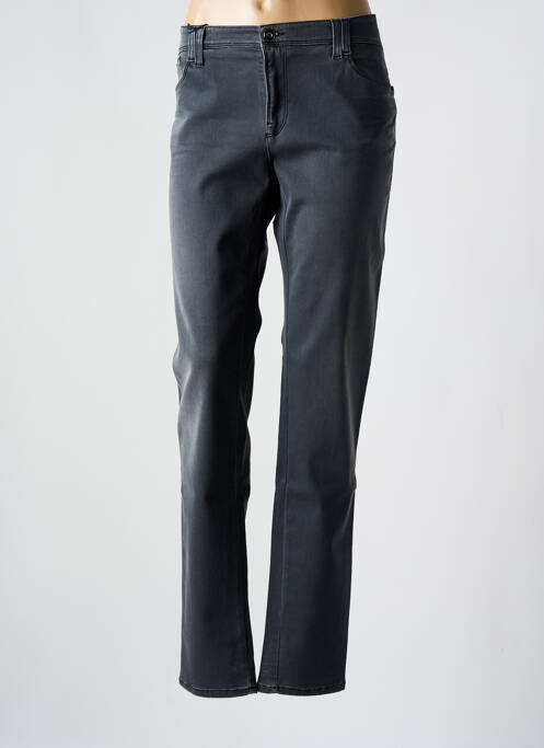 Blugi cu croială slim gri ARMANI femeie