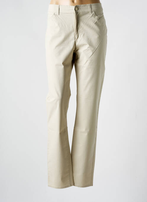 Pantalon slim bej ARMANI femeie