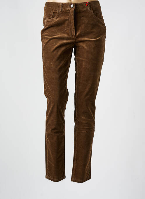Pantalon slim maro JOCAVI femeie
