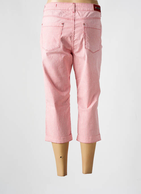 Pantalon trei sferturi roșu PARA MI femeie